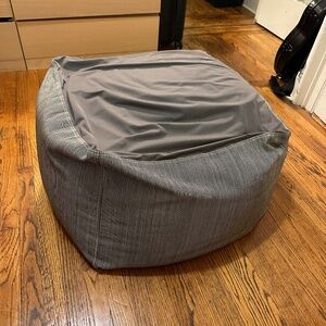 MUJI Cover for Body Fit Cushion in Hickory Denim Grey